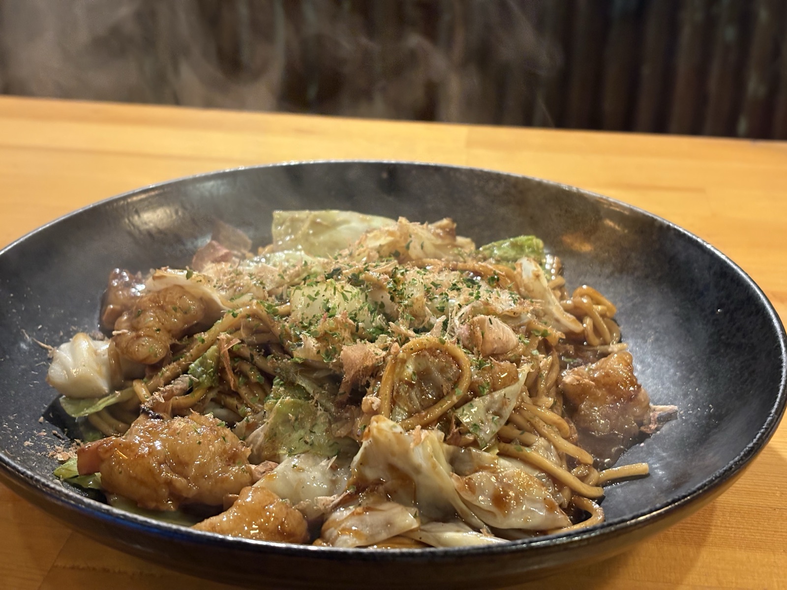 松金で楽しめる料理の一皿