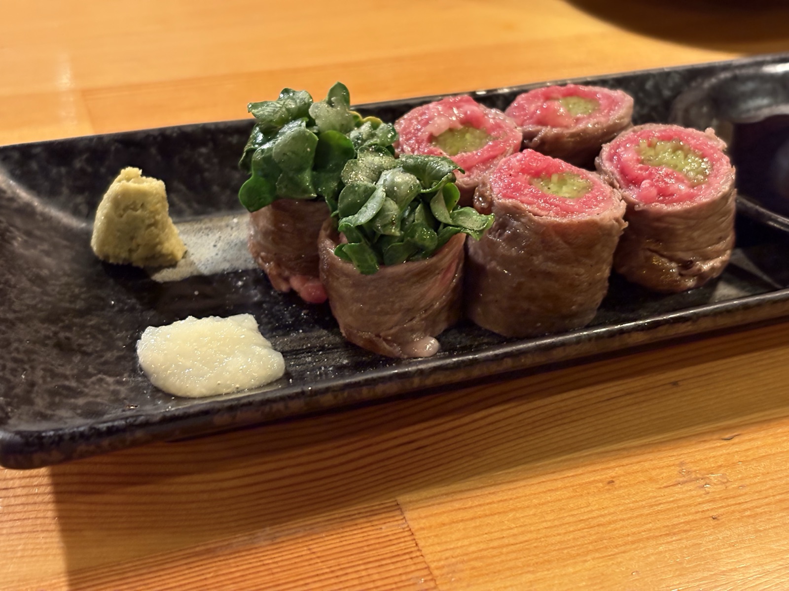 和牛かいわれ巻